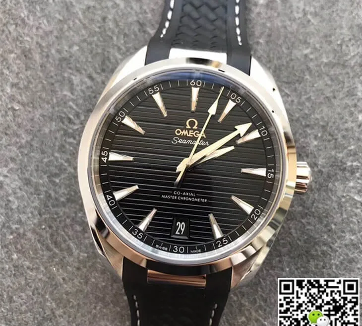 Omega Seamaster 220.12.41.21.01.001 VS Factory 1:1 Best Edition Replica Watch Black Strap